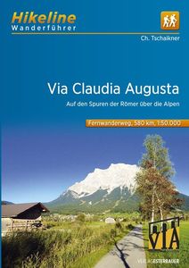 Wandelgids Hikeline Via Claudia Augusta | Esterbauer