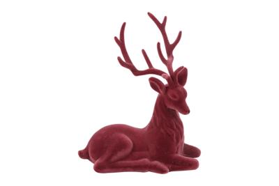 Hert mea kunststof 24 cm bordeaux