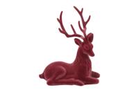 Hert mea kunststof 24 cm bordeaux