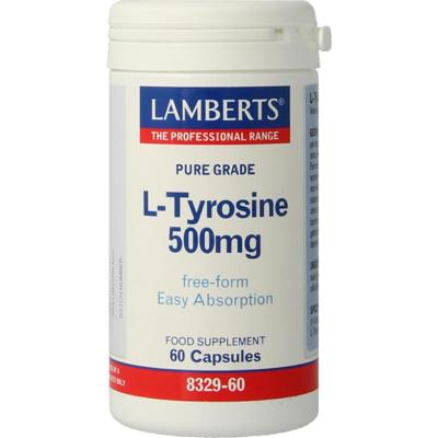 Lamberts L-Tyrosine 500mg Lamberts L-Tyrosine 500mg