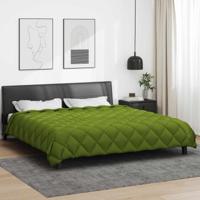Winter Dekbed Groen 200 x 200 cm Microfiber