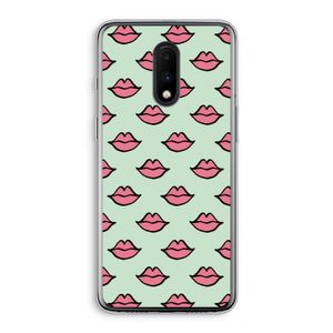 Lipjes: OnePlus 7 Transparant Hoesje