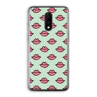 Lipjes: OnePlus 7 Transparant Hoesje