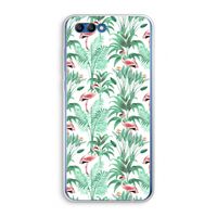 Flamingo bladeren: Honor 10 Transparant Hoesje