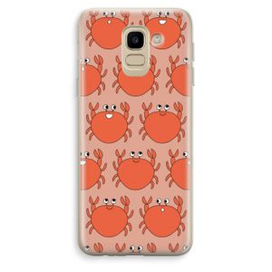 Krab: Samsung Galaxy J6 (2018) Transparant Hoesje