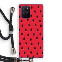Watermelon: Samsung Galaxy Note 10 Lite Transparant Hoesje met koord