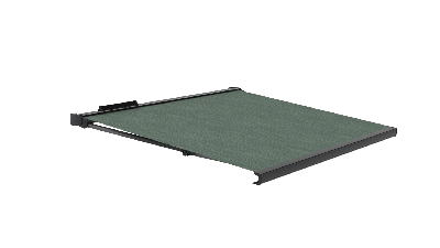 Groen zonnescherm op zonne-energie Groen zonnescherm op zonne-energie