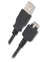 LG USB Cable DK-80G mobiele telefoonkabel Zwart - thumbnail