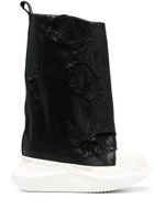 Rick Owens bottes Fogachine à plateforme - Noir