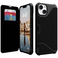 Urban Armor Gear Metropolis Folio Case Apple iPhone 14 Plus Zwart