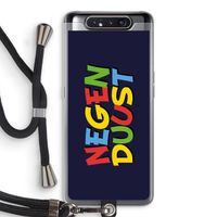 90's One: Samsung Galaxy A80 Transparant Hoesje met koord
