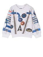 Molo sweat Astronaut en coton biologique - Tons neutres