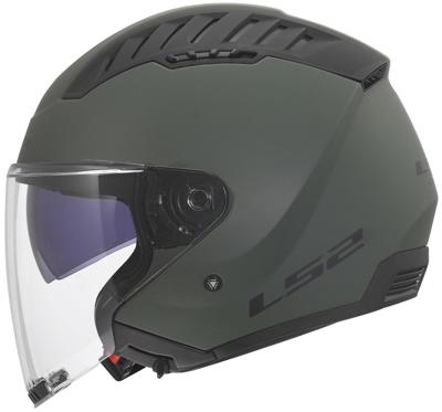 LS2 "of600 copter ii solid" jethelm helmet of600 copter i military green gr. xxl