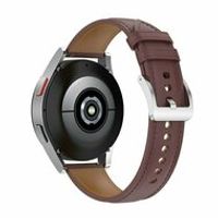 Luxe leren bandje - Donkerbruin - Xiaomi Mi Watch / Xiaomi Watch S1 / S1 Pro / S1 Active / Watch S2 - thumbnail