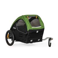 Burley Tail Wagon Hondenmand Zwart, Groen