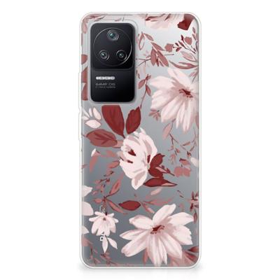 Smartphone hoesje Xiaomi Poco F4 Watercolor Flowers