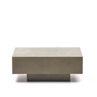 Kave Home - Salontafel Rustella in cement 80 x 60 cm