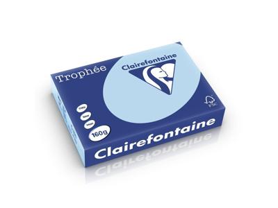 Clairefontaine Trophee A4 160gr blauw 250vel