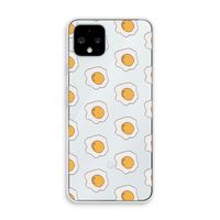 Bacon to my eggs #1: Pixel 4 Transparant Hoesje