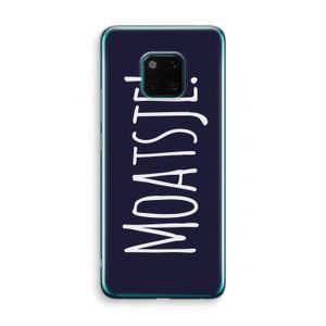 Moatsje!: Huawei Mate 20 Pro Transparant Hoesje