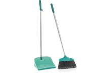 Leifheit stoffer en blik lang maria set