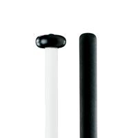 Promark ATA1 slagwerk mallet, stok & kwastje (brush) Aluminium, Rubber Mallets - thumbnail