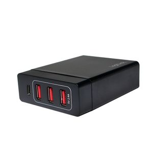 LogiLink PA0122 oplader voor mobiele apparatuur Universeel Zwart USB Binnen