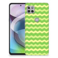 Motorola Moto G 5G | TPU bumper | Waves Green