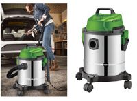 Höfftech krachtige RVS Stofzuiger - Nat en Droog Stofzuiger - 1200 Watt Höfftech krachtige RVS Stofzuiger - Nat en Droog Stofzuiger - 1200 Watt