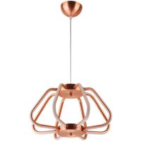 LED Hanglamp Industrieel 38W Natuurlijk Wit 4000K Ovaal Mat Koper