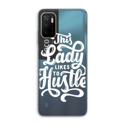 Hustle Lady: Xiaomi Poco M3 Pro 5G Transparant Hoesje