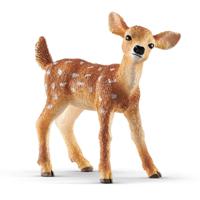 Schleich Wild Life - Witstaart hert kalf speelfiguur 14820