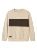 Name it winter sweater jongens - beige - NkmLionel