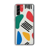 Illustratieve pop 1: Samsung Galaxy S21 Plus Transparant Hoesje