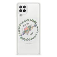 Samsung Galaxy A22 4G | M22 Telefoonhoesje met Naam Boho Dreams - thumbnail