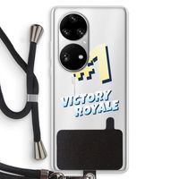 Victory Royale: Huawei P50 Pro Transparant Hoesje met koord