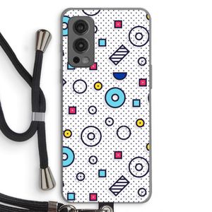 8-bit N°9: OnePlus Nord 2 5G Transparant Hoesje met koord