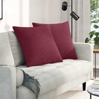 Sofa Kussens Wijnrood Stof Sofa Kussens Wijnrood Stof