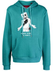 Mostly Heard Rarely Seen 8-Bit hoodie Party Starter à coupe longue - Vert