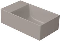 Ben Stelvio beton grijze fontein met doorslaanbaar kraangat 40x23x12cm