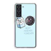 Best Friend Forever: Samsung Galaxy S21 FE Transparant Hoesje