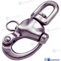 Mosquetones inox GS71212 - MOSQUETON DRIZA GIRATORIO L136