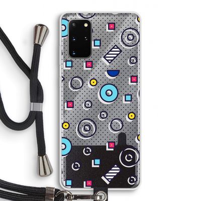 8-bit N°9: Samsung Galaxy S20 Plus Transparant Hoesje met koord