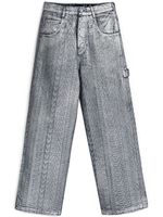 Marc Jacobs jean Monogram Oversized - Argent