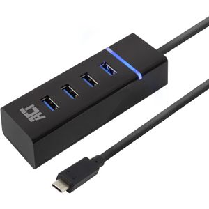 USB-C Hub 3.2 met 4 USB-A poorten USB-hub