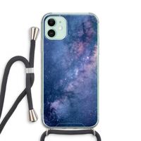 Nebula: iPhone 11 Transparant Hoesje met koord