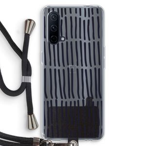 Moroccan stripes: OnePlus Nord CE 5G Transparant Hoesje met koord