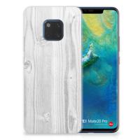 Huawei Mate 20 Pro | Bumper Hoesje | White Wood