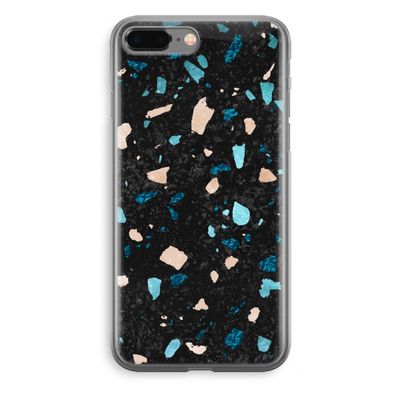 Terrazzo N°11: iPhone 8 Plus Transparant Hoesje