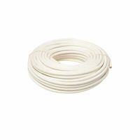 3 x 0,75 mm² rond snoer wit 20 meter huishoudsnoer VMVL Max 2A 500W